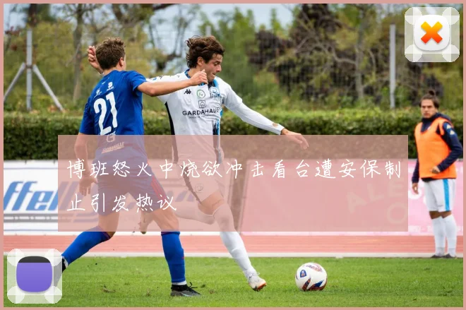 博班怒火中烧欲冲击看台遭安保制止引发热议